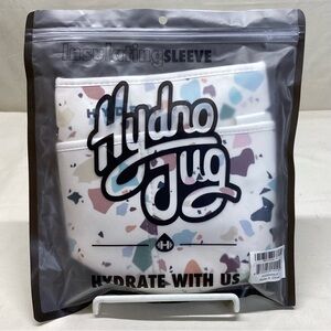 HydroJug Insulating Sleeve With Strap Terrazzo Print - New In Package!!